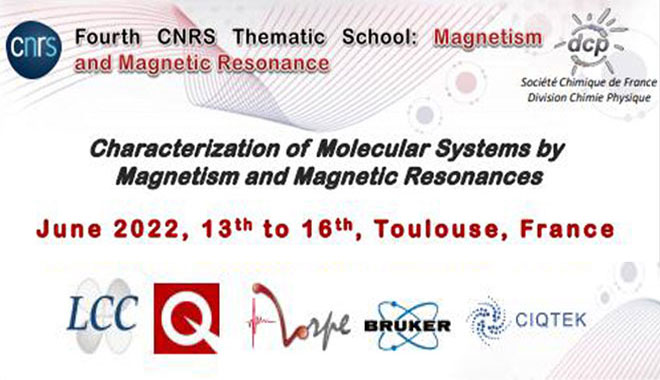 CIQTEK ترعى المدرسة المواضيعية CNRS 2022 (المغناطيسية والرنين المغناطيسي) في تولوز، فرنسا