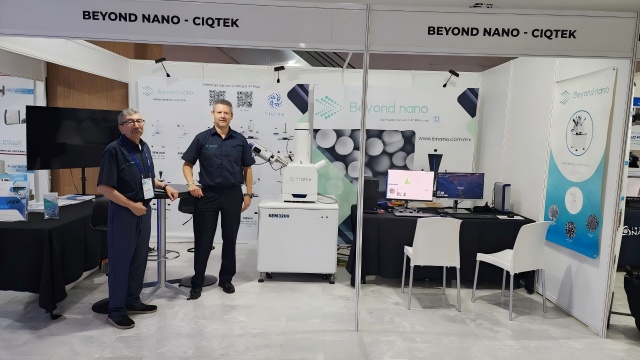 بيونج نانو تعرض جهاز CIQTEK SEM3200 في المؤتمر الدولي الثالث والثلاثين لأبحاث المواد 2025 في المكسيك