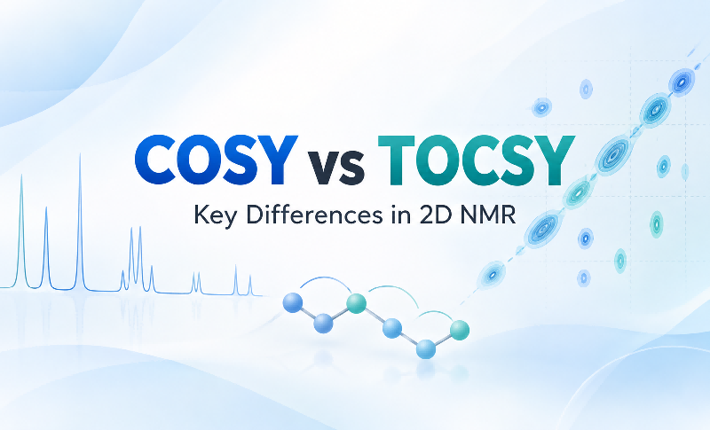 COSY مقابل TOCSY: فهم الاختلافات الرئيسية وكيفية تفسير الأطياف